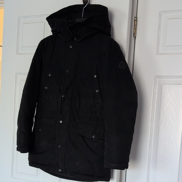 Moncler Boy Down Jacket, Black 12 Years Old - Picture 3 of 16